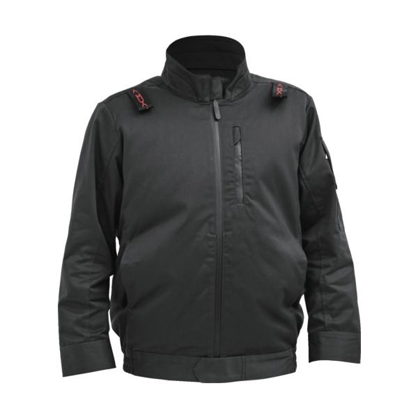 ハラダ EX.WORKERS E/Fウェア長袖ブルゾンAS ブラック S 33700-832｜工具の楽市