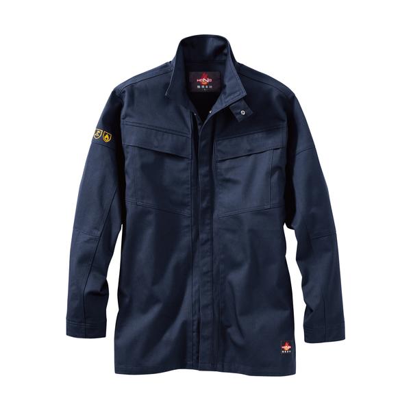 HONO 難燃シャツ 4L ネイビー 4407-4L-1｜工具の楽市