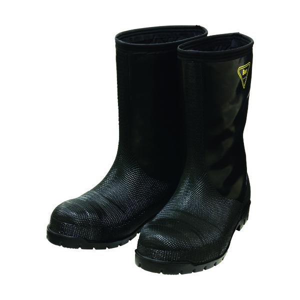 SHIBATA 冷蔵庫用長靴-40℃ NR041 23.0 ブラック NR041-23.0｜工具の楽市