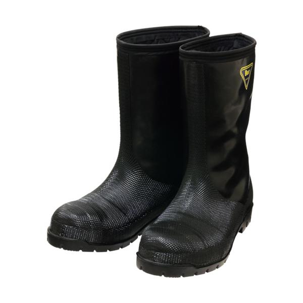 SHIBATA 冷蔵庫用長靴-40℃ NR041 25.0 ブラック NR041-25.0｜工具の楽市