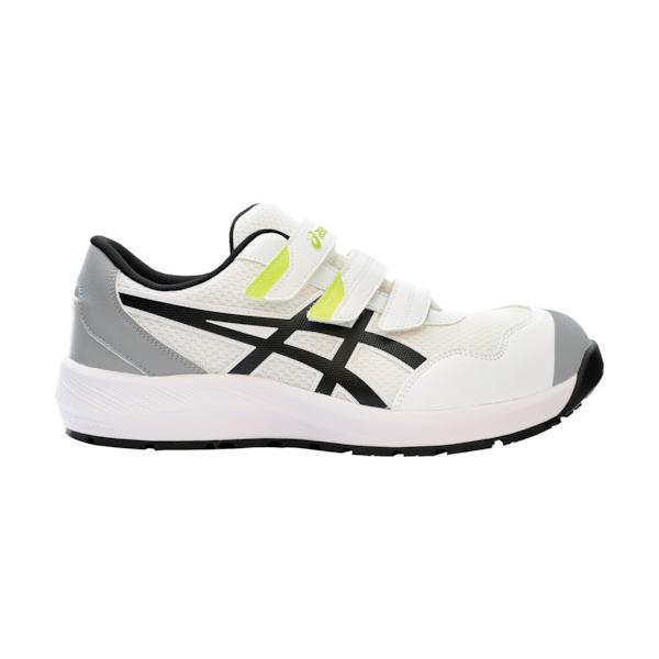 ASICS ウィンジョブCP215 ホワイト&times;ブラック 25.0CM 1273A079.100-25.0≪オススメ≫｜工具の楽市