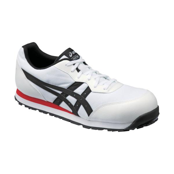 ASICS ウィンジョブ CP201 ホワイト&times;ブラック 21.5cm FCP201.0190-21.5≪オススメ≫≪在庫限り≫｜工具の楽市