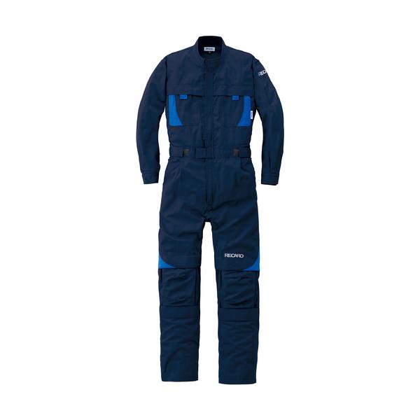 AUTO-BI 通年モデル レカロメディカルつなぎ服8620-001ネイビーブルー-5L 8620-001-5L|工具の楽市