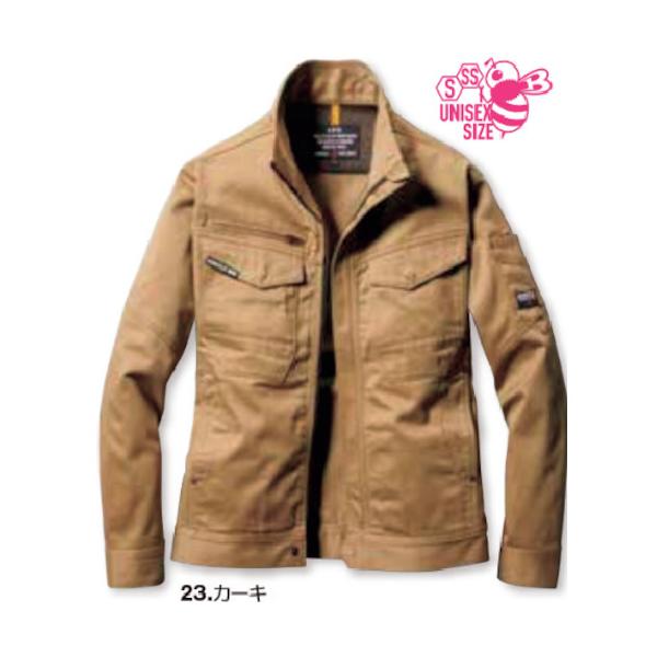 BURTLE ジャケット 8101-23-3L カーキ 8101-23-3L≪在庫限り≫|工具の楽市