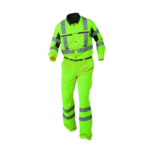 BT スーパークールサマーシャツ イエロー 3Lサイズ TBZ HI-VIS CL3-01YA 3L|工具の楽市
