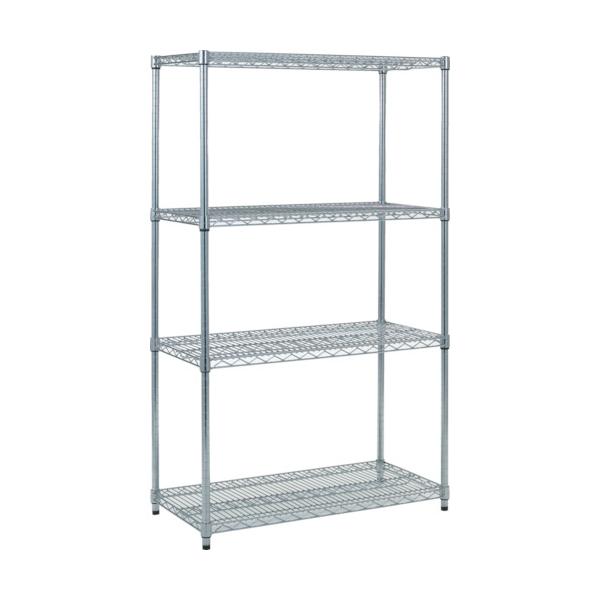 TRUSCO(トラスコ) スチール製メッシュラック W905XD457XH1533 4段 TME-5344|工具の楽市