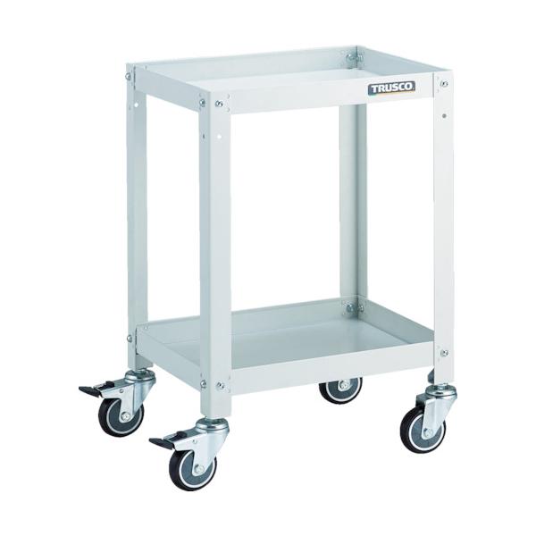 TRUSCO(トラスコ) ツールワゴン ラビットワゴン 400X350 ウレタン車輪 ホワイト RBW-642U W|工具の楽市