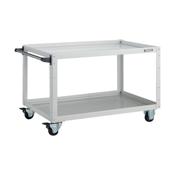 TRUSCO(トラスコ) ツールワゴン イーグルワゴン 900X600XH600 2段 ホワイト EGW-692-W|工具の楽市