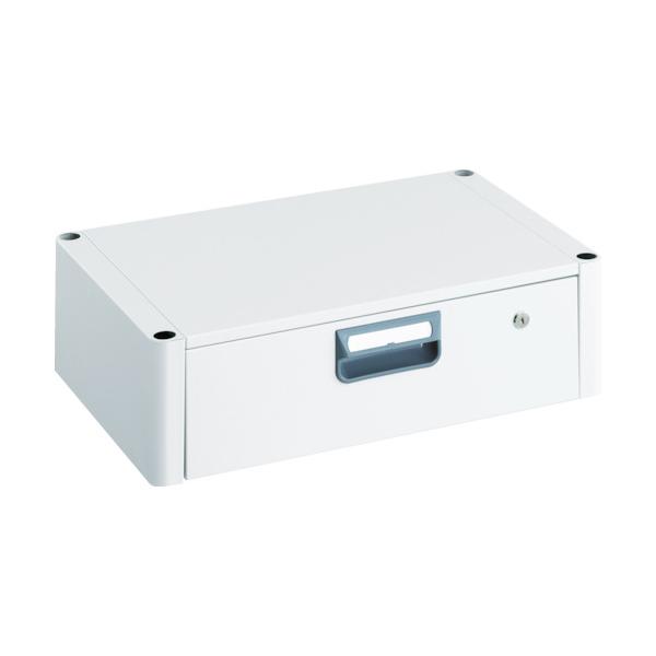 TRUSCO(トラスコ) ツールワゴン フェニックスワゴン 1段引出 600X400 ホワイト PEW-64V-W｜工具の楽市 14,947円