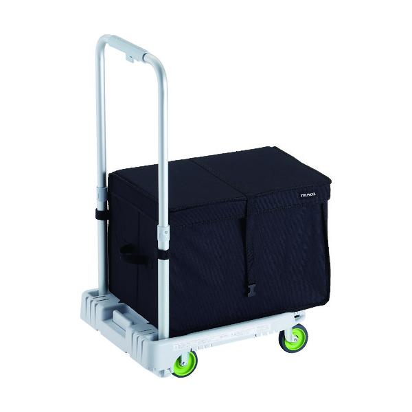 TRUSCO(トラスコ) 樹脂台車 カルティオミニ weego 省音車輪 ホワイト THB付 WP-2G-W-THB｜工具の楽市