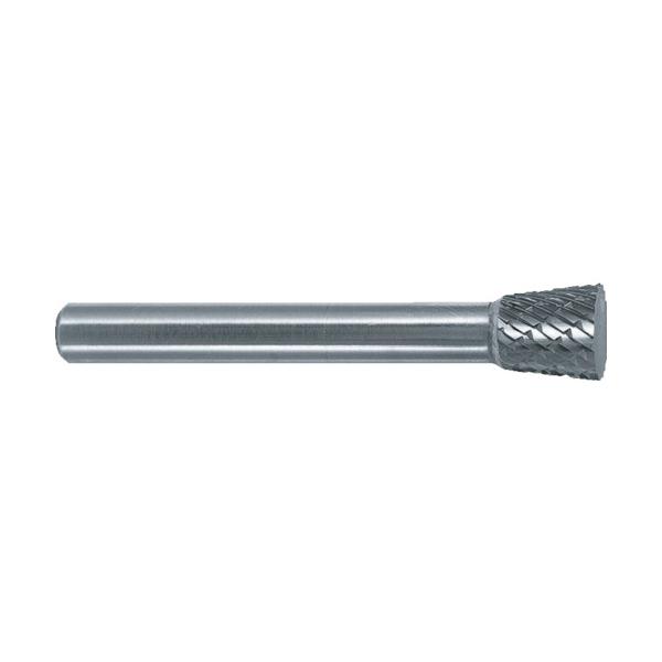 スーパー スーパー超硬バー シャンク径6mm(逆テーパー型)ダブルカット(刃径:19.0) SB52C05｜工具の楽市