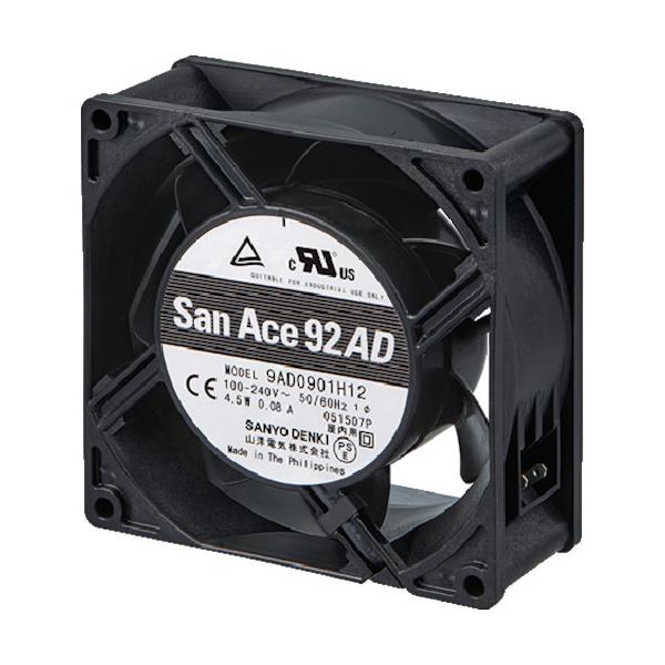 SanAce ACDCファンセットモデル(92&times;38mm センサ付) ST1-9AD0901H1H｜工具の楽市