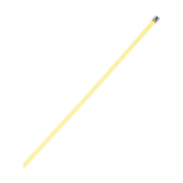 PANDUIT 【売切廃番】MLTタイプ フルコーティングステンレススチールバンド SUS316 黄 幅8.1mm 長さ521mm 50本入り MLTFC6H-LP316YL≪在庫限り≫|工具の楽市