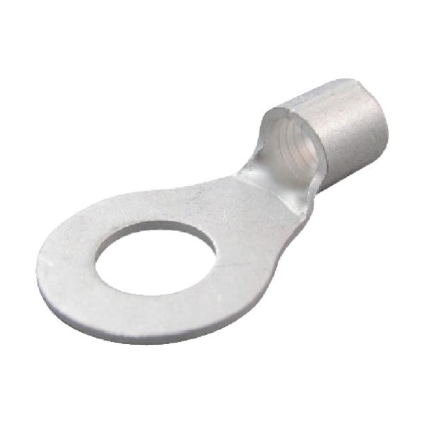 ニチフ 裸圧着端子 R形(50P) より線26.66~42.42 外寸30mm スタッド径15mm R 38-14|工具の楽市