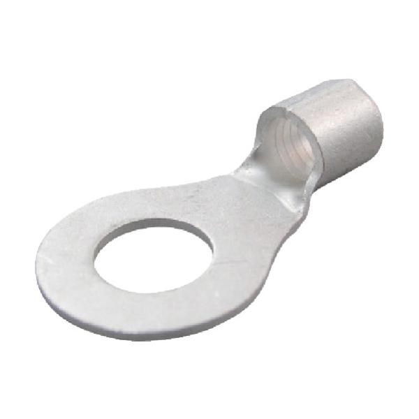 ニチフ 裸圧着端子 R形(50P) より線26.66~42.42 外寸30mm スタッド径17mm R 38-16|工具の楽市