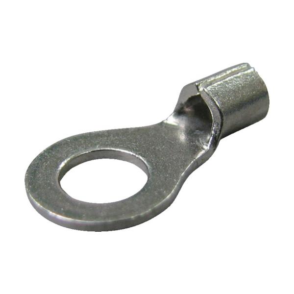 ニチフ 耐熱端子 (R形)(100P)外寸8mmスタッド径4.3mm N 1.25-4｜工具の楽市
