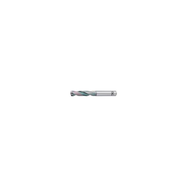 OSG 超硬コーティングドリル 超硬ドリル2Dタイプ 刃径12.8mm 溝長60mm シャンク径14mm 8671280 AD-2D 12.8｜工具の楽市