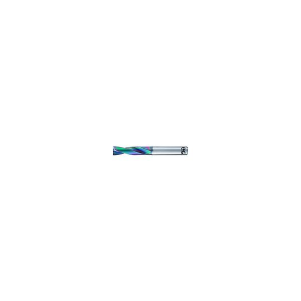OSG 油穴付き超硬フラットドリル ADFO-3D 刃径6.2mm 溝長30mm シャンク径8mm 3334345 ADFO-3D 6.2｜工具の楽市