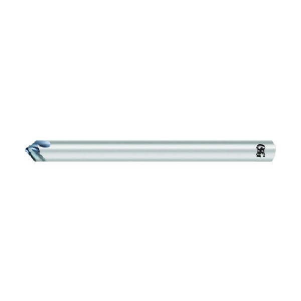 OSG 面取りカッタ ネガタイプ ロングシャンク 3刃 先端径1mm 大端径6mm 全長100mm 9200076 LS-HSCT-N 1X45X6X100｜工具の楽市