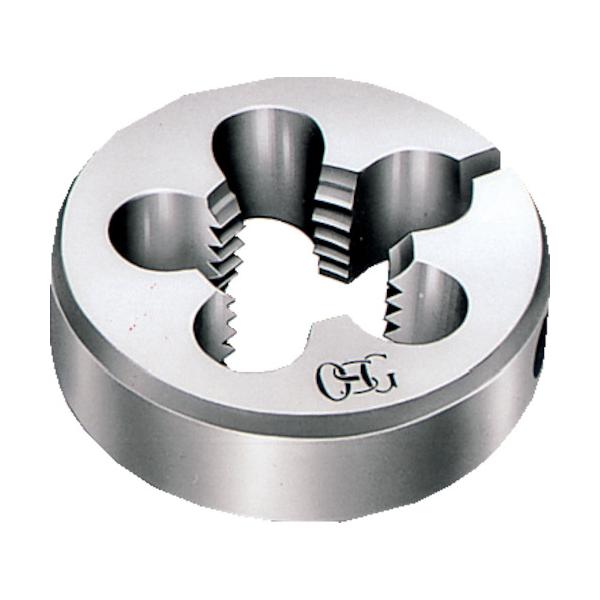 OSG 管用平行ねじ切り丸ダイス(PF) 3/8 山数19 50&times;16mm 47613 SPD-50XPF3/8-19｜工具の楽市