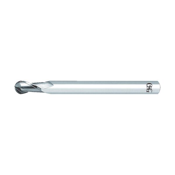 OSG 超硬ボールエンドミル 2刃 銅・アルミ合金・プラスチック用 ボール半径1.25mm シャンク径6mm 8503425 CAP-EBD-R1.25X2.5≪在庫限り≫|工具の楽市