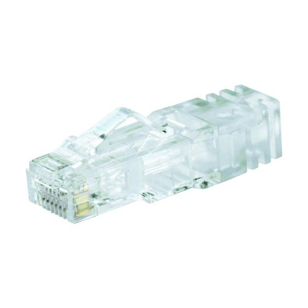 PANDUIT カテゴリ6A 細径ケーブル用モジュラープラグ AWG26単線・撚線 100個入り SP6X88SD-C SP6X88SD-C|工具の楽市