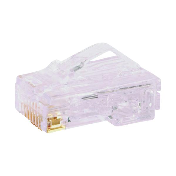 PANDUIT カテゴリ5E 細径ケーブル用モジュラープラグ AWG30撚線 100個入り MP530-C MP530-C｜工具の楽市