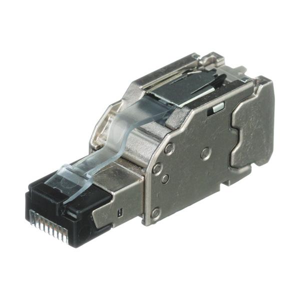 PANDUIT かんたん成端シールドモジュラープラグ 10個入り FPS6X88MTG-X FPS6X88MTG-X|工具の楽市
