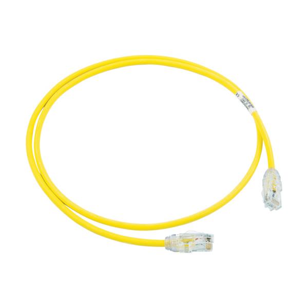 PANDUIT カテゴリ6A細径パッチコード 15m 黄 UTP28X15MYL UTP28X15MYL｜工具の楽市