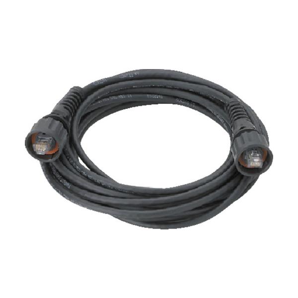 PANDUIT CAT5E 高ノイズ対応産業用LANケーブル 緑青 5m ISTPHCH5MTL|工具の楽市