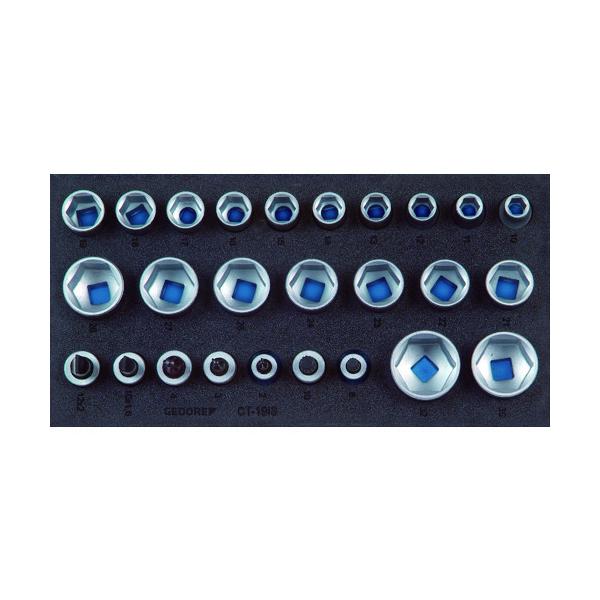 【値下げ】GEDORE ソケットセット1/2 1500CT1‐19IS 2308924｜工具の楽市