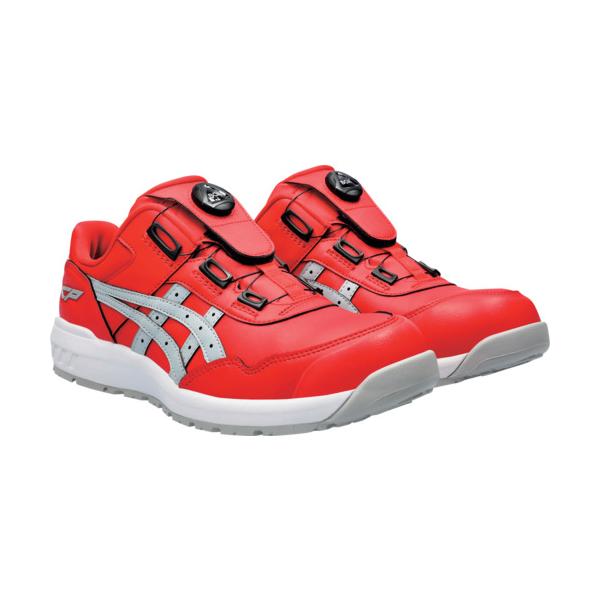 ASICS ウィンジョブ CP306 BOA クラシックレッド/ピエドモントグレー 30.0cm 1273A029.600-30.0≪オススメ≫≪在庫限り≫｜工具の楽市