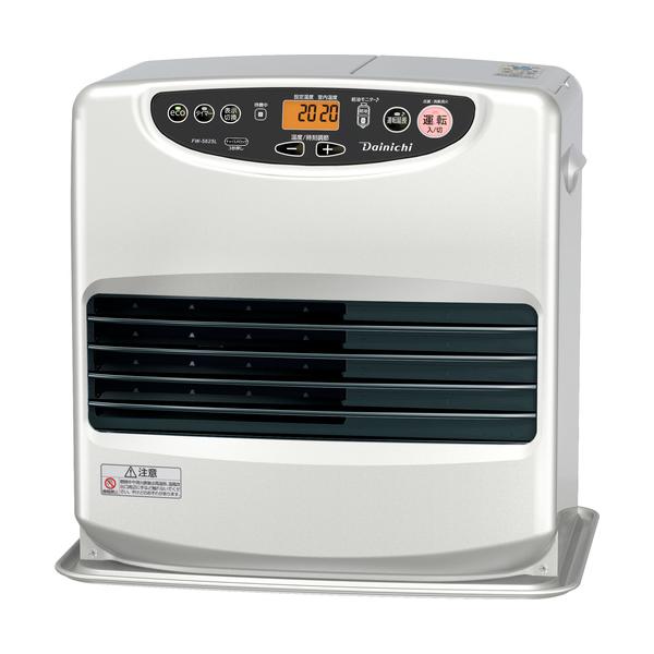 ダイニチ 石油ファンヒーター FW-5625L-シルバー 0015010 FW-5625L-S≪在庫限り≫｜工具の楽市
