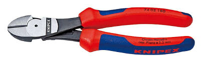 ☆KNIPEX/クニペックス　7402-180　強力型斜ニッパー(硬線用)　　輸入　工具