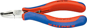 ☆KNIPEX/クニペックス　6472-120　エレクトロニクスエンドカッティングニッパー　輸入　工具