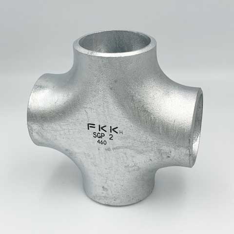 ☆古林／FKK 溶接式鋼管あと継ぎ (メッキ) はりつけ台 (CS) 白ｰSGP鋼管製 溶接あと継ぎ