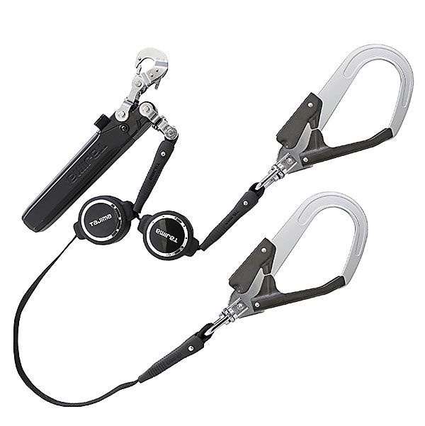 まこと　タジマ ハーネス用ランヤード VR150Lダブル A1VR150L-WL8 墜落制止用器具(安全帯) ハーネス用ランヤード