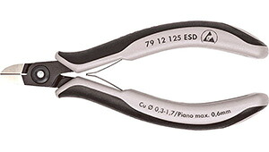 ☆KNIPEX/クニペックス　7912-125ESD　エレクトロニクスニッパー 　　輸入　工具