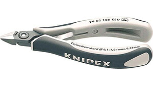 ☆KNIPEX/クニペックス 7962-125ESD エレクトロニクスニッパー 輸入 工具|工具ショップ