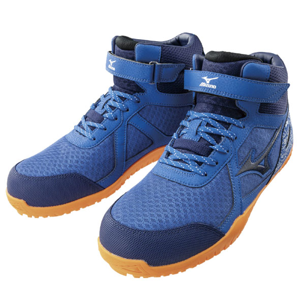 【楽天市場】☆ミズノ/MIZUNO 安全靴 F1GA190527 ALMIGHTY SD13H ブルー×ネイビー×ブルー (24.5～29