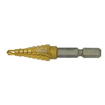☆LOBSTER/ロブテックス LBH412SP スパイラルステージドリル 4～12φ TiN上塗り ９段 エビ 穴あけ工具用アクセサリー-ドリル-DIY・工具