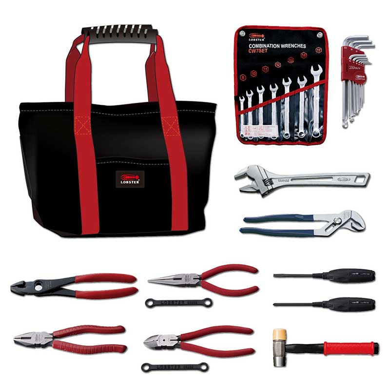 ☆LOBSTER/ロブテックス　EBI26YZM　メンテナンス用　工具セット　26点セット　エビ｜工具ショップ 21,763円
