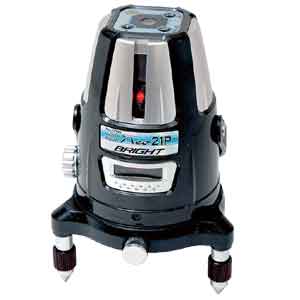 シンワ 墨出し器 レーザーロボ Neo 21P BRIGHT 受光器・三脚セット 77606 【メーカー直送：代金引換不可】