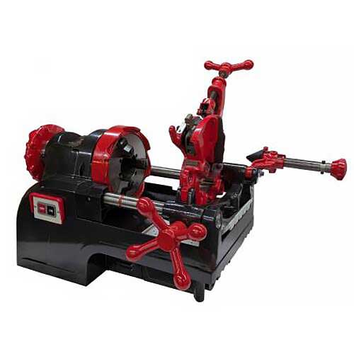 【法人向け】☆REX/レッキス 210320 F50A3BK ねじ切り機 自動小銃切上ダイヘッド付煙管器械  吊りひも（7165004）【代引っ張ること不可】【貨物輸送都度積もり書き】【車上乗り合い船】