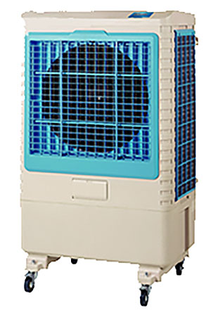 【法人向限定】☆ナカトミ　BCF-60L(N)　大型冷風扇　単相100V　50/60Hz　気化式冷風扇　熱中対策　【代引き不可】【車上渡し】｜工具ショップ