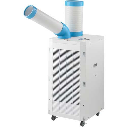【法人向限定】☆ナカトミ　SAC-26S　スポットクーラー　自動首振り機能付き　単相100V(50/60Hz)　【車上渡し】【代引き不可】