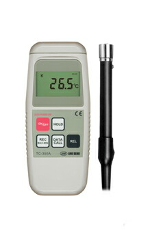 ☆生産ライン精機 TC-350A デジタル体温計 （熱電対プローブ別売）