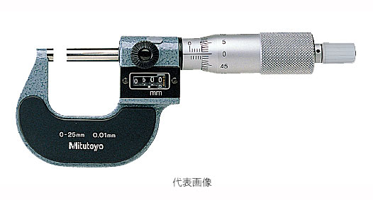 ☆ミツトヨ/Mitutoyo　M810-100　193-104　カウント外側マイクロメーター　一般校正付