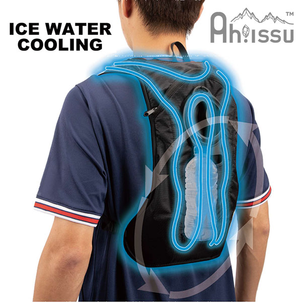 ☆CHUSAN　ICW005　水冷服　バッテリー ベストセット　脇なしタイプ　クーリングベスト　熱中症対策