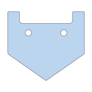 ☆日東工器　72929　MW-50用　ポンチブレ&minus;ドアングルカット　ASSY　ポンチ（上刃）のみ　（TB01734）｜工具ショップ
